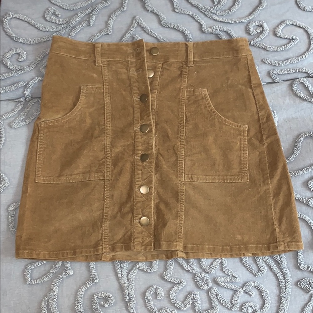 Corduroy Skirt